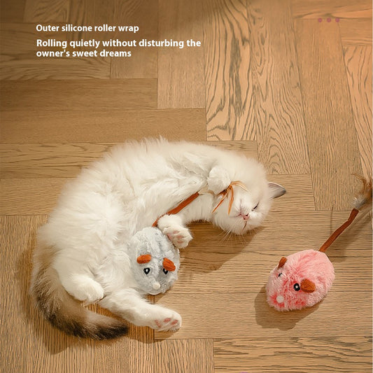 Electric Mouse Cat Toy: Self-Hi Relieving Pole - Snoopy Doo 7