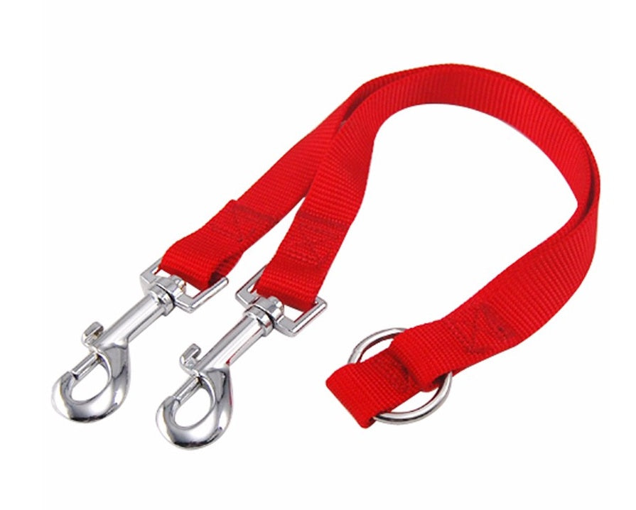 2-Dog Leash Coupler – Double Twin Lead for Walking - Snoopy Doo