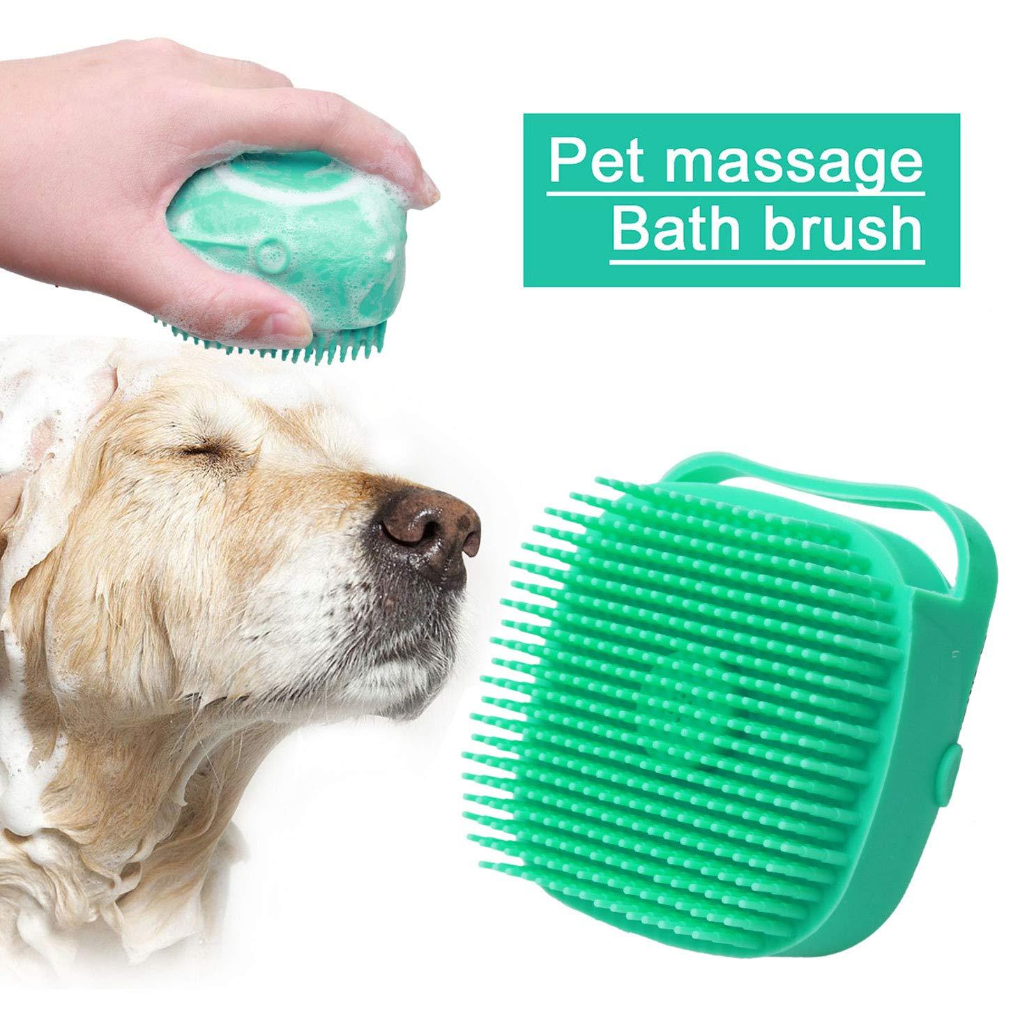 Pet Dog & Cat Silicone Shampoo Massager Brush - Snoopy Doo