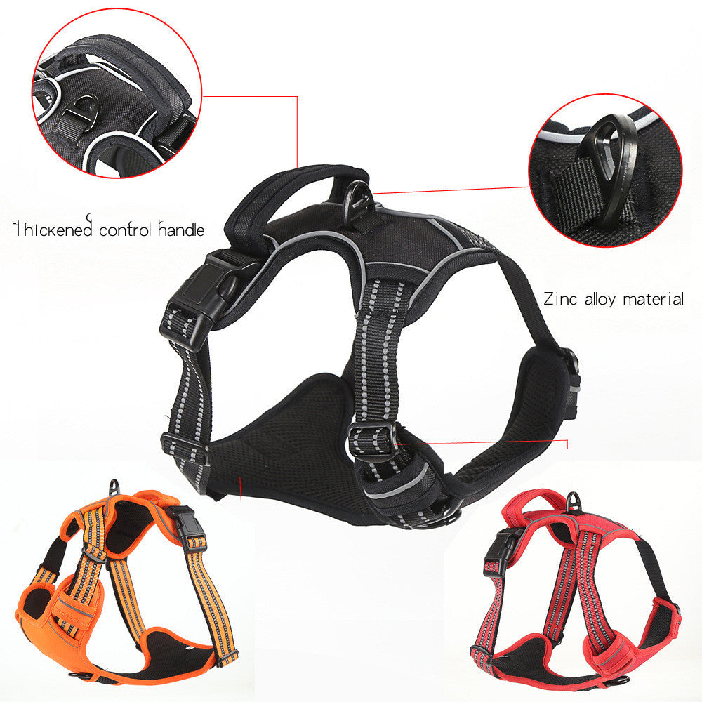 Breathable Reflective No-Pull Dog Harness - Snoopy Doo