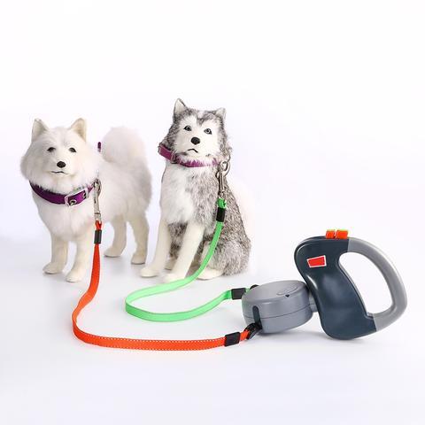 Retractable Dual Pet Dog Walking Leash - Snoopy Doo